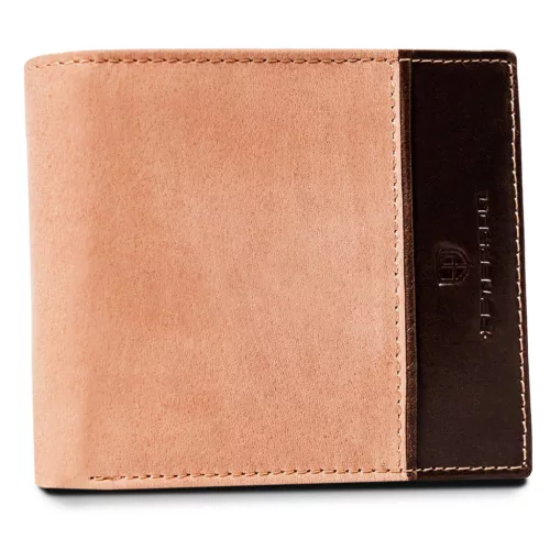 Peterson PTN N992-SHS konyak férfi bőr pénztárca 12 x 9.5 x 2 cm