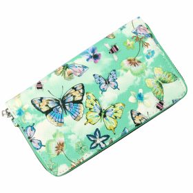   Jessica K-3302 piros női rostbőr pénztárca, mobiltelefon tartó 19.5 x 11.5 x 5 cm