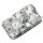 Jessica K-3302 fekete-fehér mintás női rostbőr pénztárca, mobiltelefon tartó 19.5 x 11.5 x 5 cm