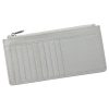 Eslee 0680 szürke rostbőr pénztárca 19 x 9 x 1.5 cm