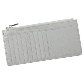 Eslee 0680 szürke rostbőr pénztárca 19 x 9 x 1.5 cm