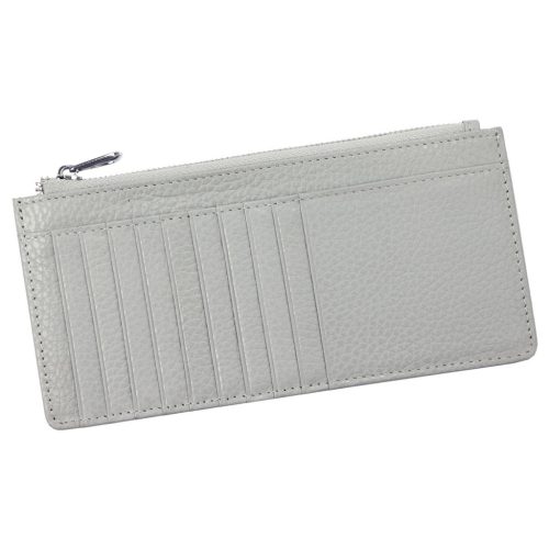 Eslee 0680 szürke rostbőr pénztárca 19 x 9 x 1.5 cm
