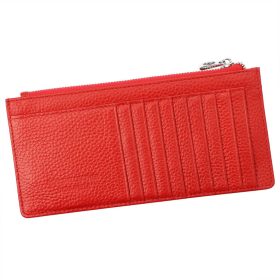 Eslee 0680 lila rostbőr pénztárca 19 x 9 x 1.5 cm