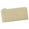 Eslee 0680 bézs rostbőr pénztárca 19 x 9 x 1.5 cm