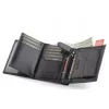 Peterson PTN 317 2-1-1 fekete férfi bőr pénztárca 9.5 x 13 x 1.5 cm