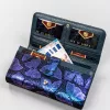 Peterson PTN 421077-ONBF kék női bőr pénztárca 19 x 10.5 x 4 cm
