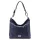 MiaMore 01-045 navy kék női bőr válltáska, oldaltáska 35 x 30 x 13 cm