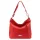 MiaMore 01-045 piros női bőr válltáska 35 x 30 x 13 cm