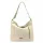 MiaMore 01-045 bézs női bőr válltáska 35 x 30 x 13 cm