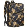 Peterson PTN PLEC-02 virág mintás Wizz Air Ryanair kabin méretű hátizsák 25 x 40 x 20 cm