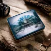 Peterson PTN 304 2-1-5 barna férfi bőr pénztárca 12.5 x 10 x 2.5 cm