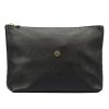 Gregorio COSMETICS-004   fekete női bőr kozmetikai táska 29 x 19 x 10 cm