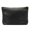 Gregorio COSMETICS-004   fekete női bőr kozmetikai táska 29 x 19 x 10 cm