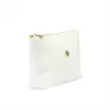 Gregorio COSMETICS-005   fehér női bőr kozmetikai táska 21 x 13 x 8 cm