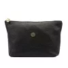 Gregorio COSMETICS-005 fekete női bőr kozmetikai táska 21 x 13 x 8 cm
