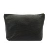 Gregorio COSMETICS-005 fekete női bőr kozmetikai táska 21 x 13 x 8 cm