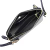 MiaMore 01-043 navy kék női bőr válltáska, oldaltáska 26.5 x 16.5 x 8 cm