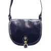 Florence 8863 M navy női bőr válltáska, oldaltáska 26 x 20 x 11 cm
