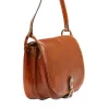 Florence barna női bőr válltáska, crossbody 30 x 26 x 12 cm