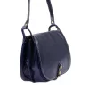 Florence 8863 navy női bőr válltáska, oldaltáska 30 x 26 x 12 cm