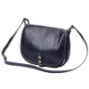 Florence 8863 navy női bőr válltáska, oldaltáska 30 x 26 x 12 cm