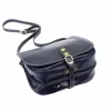 Florence 8863 navy női bőr válltáska, oldaltáska 30 x 26 x 12 cm