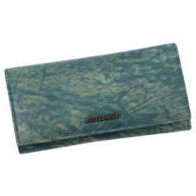   Mato Grosso 0721-30 RFID zöld női bőr pénztárca 18.5 x 9 x 3.5 cm