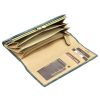 Mato Grosso 0721-30 RFID zöld női bőr pénztárca 18.5 x 9 x 3.5 cm