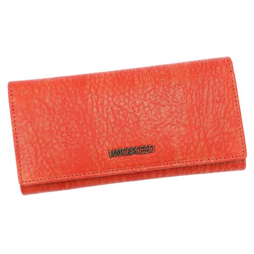 Mato Grosso 0721-50 RFID piros női bőr pénztárca 18.5 x 9 x 3.5 cm