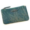 Mato Grosso 0747-30 RFID kék női bőr kulcstartó 14 x 8.5 x 1.5 cm