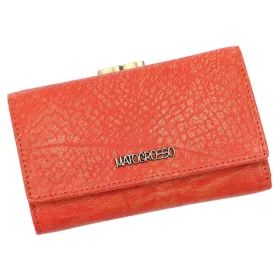   Mato Grosso 0948-50 RFID piros női bőr pénztárca 14.5 x 9.5 x 4 cm
