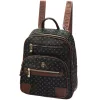 BRICIOLE 4134 fekete női rostbőr hátitáska 11 x 31 x 26 cm