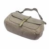 VS 006 taupe női bőr kézitáska, oldaltáska 36 x 30 x 14 cm 