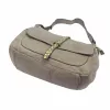 VS 006 taupe női bőr kézitáska, oldaltáska 36 x 30 x 14 cm
