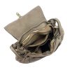 VS 006 taupe női bőr kézitáska, oldaltáska 36 x 30 x 14 cm 