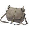 VS 006 taupe női bőr kézitáska, oldaltáska 36 x 30 x 14 cm 