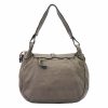VS 006 taupe női bőr kézitáska, oldaltáska 36 x 30 x 14 cm 