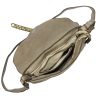 VS 013 taupe női bőr válltáska, oldaltáska 28 x 17 x 6 cm