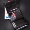 Peterson PTN 317 MOTO3 fekete-piros férfi valódi bőr pénztárca 10 x 12.5 x 2.5 cm