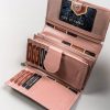 Peterson PTN RD-21-GCL-Y pink trikolor női bőr pénztárca 18.5 x 10 x 3.5 cm