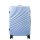 Gregorio W3002 S24 világoskék abs keményfalú bőrönd 61 cm