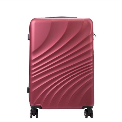 Gregorio W3002 S24 piros abs keményfalú bőrönd 61 cm