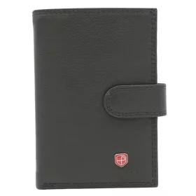   Peterson MR-07L-CN fekete férfi bőr pénztárca 9.5 x 13.5 x 2 cm