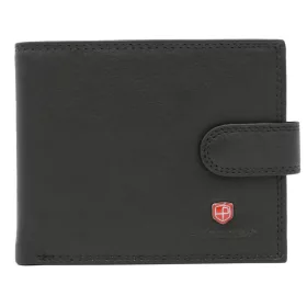   Peterson MR-08L-CN fekete férfi bőr pénztárca 13 x 10.5 x 2 cm