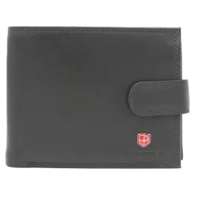   Peterson MR-11L-CN fekete férfi bőr pénztárca 12 x 10 x 2 cm