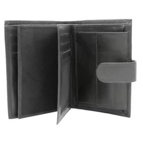   Peterson MR-14L-CN fekete férfi bőr pénztárca 9.5 x 13 x 2.5 cm