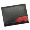 Albatross GN LW-S02 PIPE fekete-piros női bőr pénztárca 10.7 x 9 x 2.5 cm
