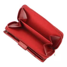   Albatross GN LW-S05 PIPE piros női bőr pénztárca 9 x 12.5 x 3 cm