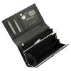 Albatross GN LW-M02 PIPE fekete-piros női bőr pénztárca 15 x 9 x 3 cm 