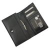 Albatross GN LW-M02 PIPE fekete-piros női bőr pénztárca 15 x 9 x 3 cm 
